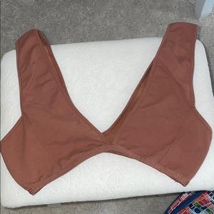 Free People pink bra top